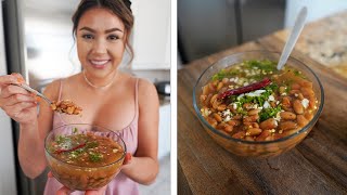 THE BEST FRIJOLES DE LA OLLA IN AN INSTANT POT  MEXICAN BEANS RECIPE [upl. by Attenahs]