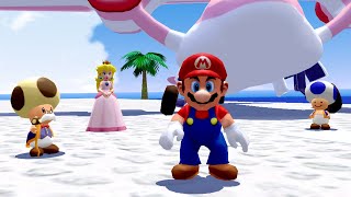 Intro  Super Mario Sunshine Opening Cutscene First Shine [upl. by Adnulahs]