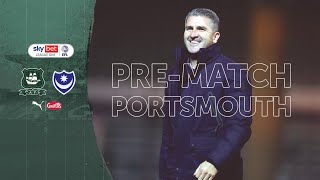 PreMatch  Ryan Lowe Previews Portsmouth [upl. by Alhahs]