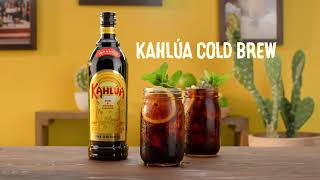 How to make Cold Brew coffee cocktails at home  Kahlúa [upl. by Nohpets606]