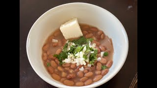 Easy Frijoles de la olla Recipe [upl. by Kariv142]