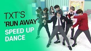 AFTER SCHOOL CLUB TXTs Run Away speed up dance 투모로우바이투게더의 9와 4분의 3 승강장에서 너를 기다려 스피드업 댄스 [upl. by Day]