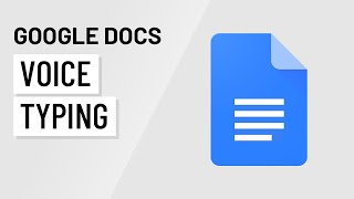 Google Docs Voice Typing [upl. by Elesig]