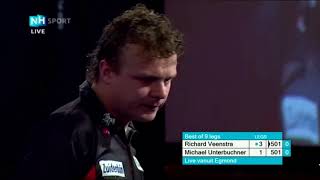 Veenstra vs Unterbuncher Finder Darts Masters [upl. by Rooke]