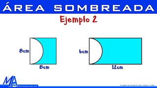 Áreas sombreadas  Ejemplo 2 [upl. by Hagan]