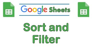 Google Sheets Sort and Filter Data Tutorial [upl. by Eceirehs]