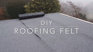 DIY Bitumen roofing felt [upl. by Thetos]