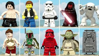 All Characters Unlocked in LEGO Star Wars The Skywalker Saga [upl. by Aubrie167]