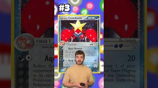 TOP 5 Pokemon Cards  Crawdaunt Edition [upl. by Ninahs]