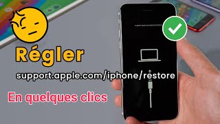 Solution  l’erreur “supportapplecomiphonerestore” iOS 18iPhone 15 Compatible iphone bloqué [upl. by Bale]