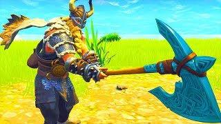 NEW GOD OF WAR Pickaxe Forebearer SOUND TEST Fortnite Battle Royale [upl. by Michelsen]