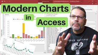 Modern Charts in Access 2019 and 2016O365 [upl. by Anazus]