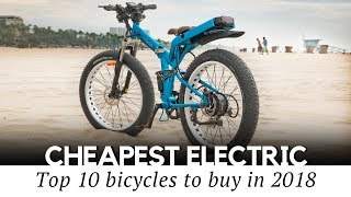 10 Cheapest Electric Bicycles You Can Afford Review of Bikes Starting at 699 [upl. by Nylarak]