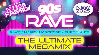 90s RAVE  The Ultimate Megamix New 2025 [upl. by Kcerb893]