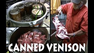 Venison Canning  All American Pressure Cooker Canner Team Fitzgerald [upl. by Iht]