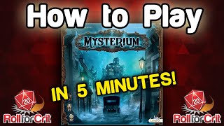 How to Play Mysterium  Roll For Crit [upl. by Aihsekel896]