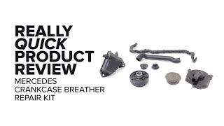 Mercedes W204  Crankscase Breather Kit  Features Failure Symptoms and Product Review [upl. by Zachar]