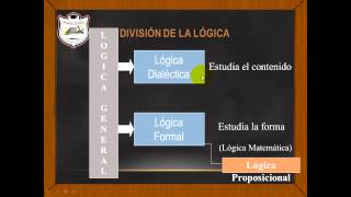 001 Logica matematica Conceptos y Definiciones [upl. by Gnurt81]