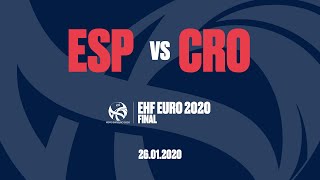 RELIVE  Spain vs Croatia  Final  Mens EHF EURO 2020 [upl. by Stormie]