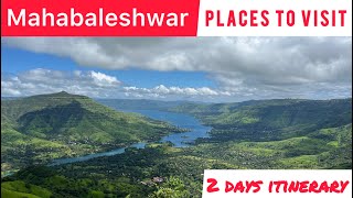 Mahabaleshwar Tourist Places  Mahabaleshwar Panchgani Tour for 2 Days [upl. by Anthea]