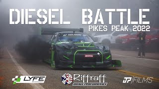 DIESEL BATTLE  Pikes Peak Hillclimb 2022 [upl. by Wahlstrom]