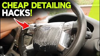 Affordable Car Detailing Hacks that Actually Work [upl. by Senior]