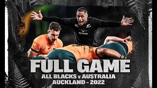 FULL GAME All Blacks v Australia 2022  Auckland [upl. by Annaer]