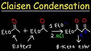 Claisen Condensation Reaction Mechanism [upl. by Atteuqnas630]