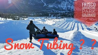 Frisco Adventure Park  Snow Tubing  Colorado Tubing Hill [upl. by Einittirb]