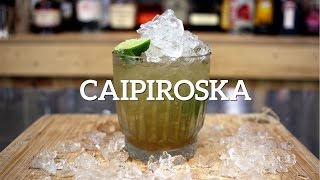 Caipiroska Cocktail Recipe [upl. by Llirrehs]