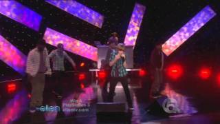 HD Justin Bieber  One Time Live At Ellen Show [upl. by Annaesor]