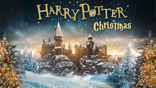 8 Hours Harry Potter Christmas 🎄 ASMR Ambience ⋄ Hogwarts The burrow and More 🎁✨ Cozy Winter Scenes [upl. by Mcgregor965]