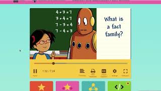 Addition and Subtraction Fact Families [upl. by Ressan]