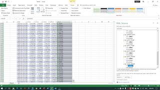 Importing XML Data Into Excel [upl. by Llertnom]