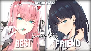 ♪ Nightcore  Best Friend → Saweetie feat Doja Cat SV ♡ ft NightCentralCore [upl. by Brodeur]