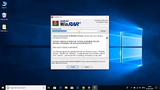 How to Install WinRAR on Windows 10 [upl. by Henning440]