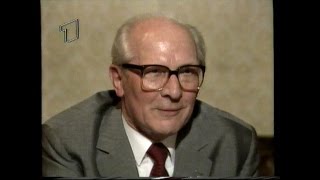 Erich Honecker  ARDInterview 1991 Moskau 43 Min [upl. by Idnyl]