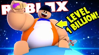 Eating to become GIANT in Roblox [upl. by Attemaj]