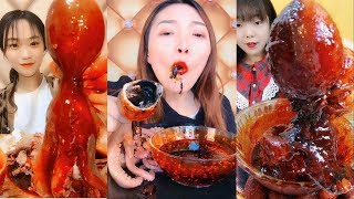 【OCTOPUS CHALLENGE】INSANE CHINA MUKBANG ASMR OCTOPUS EATING SHOW COMPILATION [upl. by Kartis]