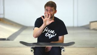 THE 5 EASIEST SKATEBOARD TRICKS FOR BEGINNERS [upl. by Adin]