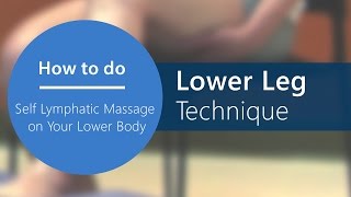 Lymphedema  Manual Lymphatic Drainage  Selfhealing  Selfmassage step by step instructions [upl. by Nehtan]