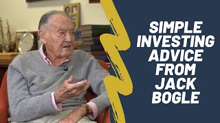 Jack Bogle on Index Funds Vanguard and Investing Advice [upl. by Dennard126]