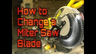 DWS780 Blade Change [upl. by Aztilay]