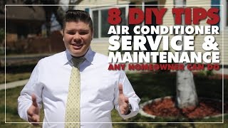 Air Conditioner Maintenance 8 Tips You Can Do Yourself [upl. by Lilli]