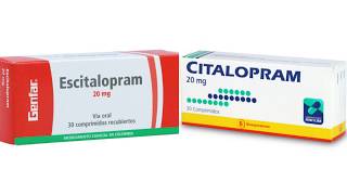 Citalopram VS Escitalopram  Qué antidepresivo es mejor 🕵️‍♂️ [upl. by Fradin]