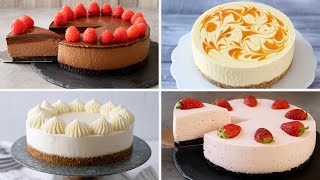 4 Easy NoBake Cheesecake Recipes [upl. by Kaazi991]