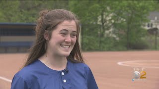 High School Softball Pitcher Hurls ‘Perfect’ Perfect Game [upl. by Oilime568]