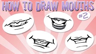 How To Draw Mouths for Caricatures and Cartoons [upl. by Aneris654]