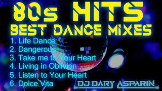 80s HITS BEST DANCE MIXES PURE VINYL RECORDED [upl. by Aihcela]