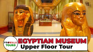 Egyptian Museum 2nd Floor Walking Tour  Tutankhamun Exhibit [upl. by Schargel110]